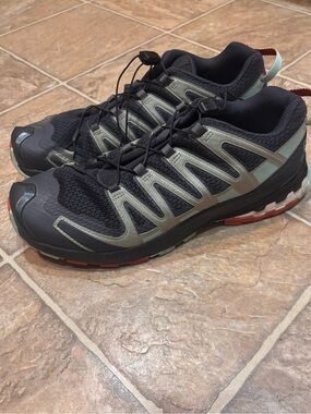 Salomon Xa Pro 3D v8 Women's Running Trail Jogging Shoes Run Dark Blue Size 10